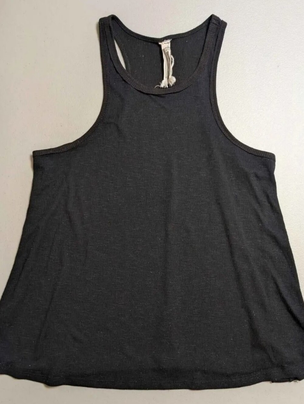 Free People black flowy tank, medium/large